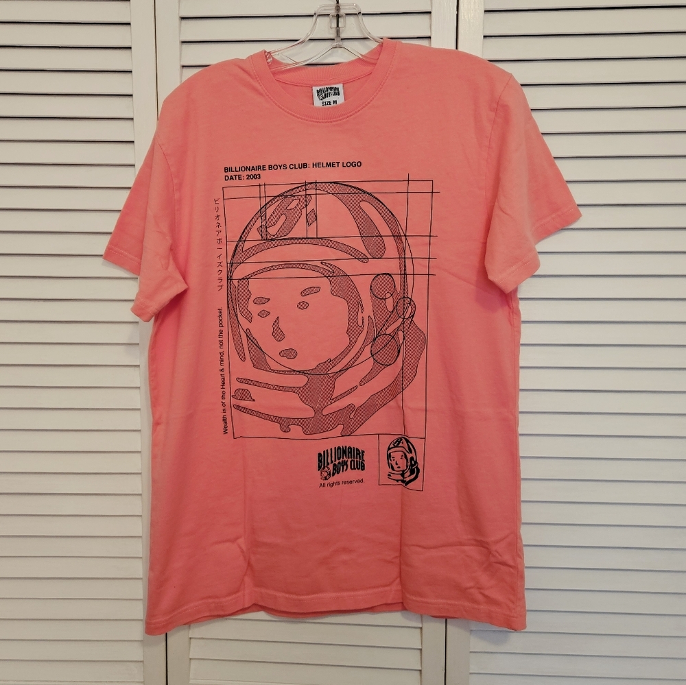 Billionaire Boys Club Helmet Logo tshirt Size M